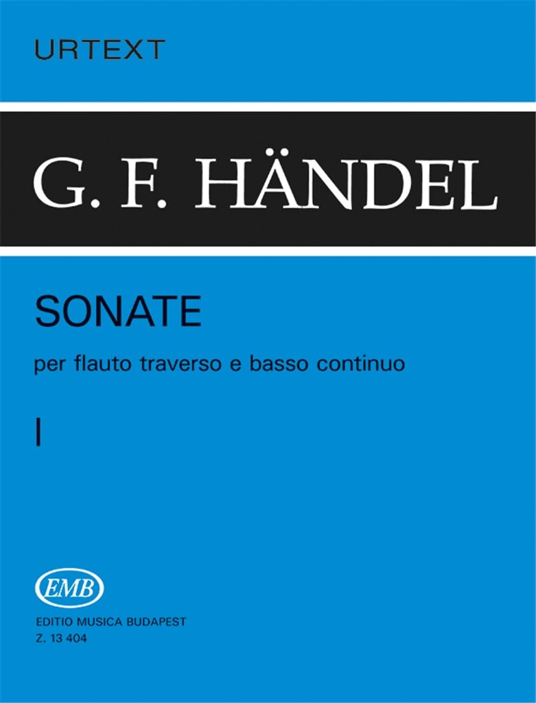 Sonate per flauto dolce e basso continuo I
